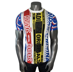¡NUEVO CON ETIQUETAS! Camiseta Adidas Originals Para Hombre Mediana Multiscarf ED6992 - Imagen 1 de 8