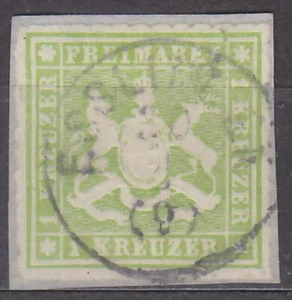 WÜRTTEMBERG - 1865 millas: 30 - CARTA DE LUJO con SELLO - ESSLINGEN - Imagen 1 de 1