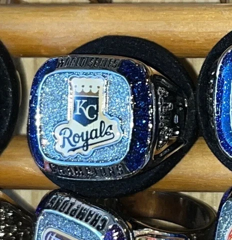 Kansas City Royals Coors Light MLB 2015 World Series Ring-FREE Ship Cover