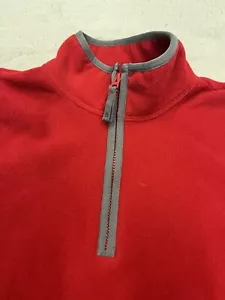 Old Navy Women’s Fleece Jacket Size Medium Red Classic Fit - Picture 1 of 5