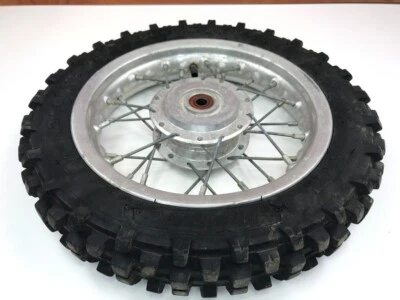 01 KTM 50 SX Pro Senior Junior LC Front Wheel Rim Hub Spokes 10" 8-H - Image 1 of 4