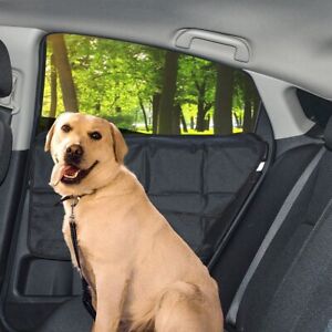 Left+Right Anti-Scratch Dog Cat Car Door Cover Oxford Door Guards With Pockets