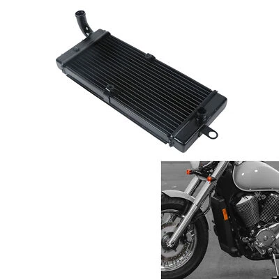Radiador enfriador de refrigeración de aluminio apto para Honda Shadow ACE 750 VT750C 1997-2003 Foto 1 de 4