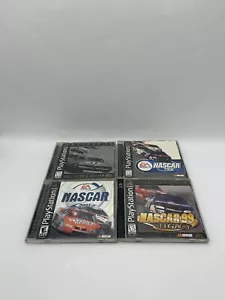 NASCAR 98 NASCAR 99 NASCAR NASCAR 2001 Sony PlayStation 1 PS1 Lot Tested - Picture 1 of 9