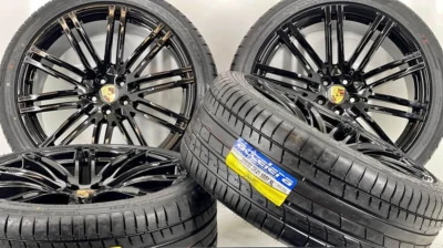 21x9 21x10 PORSCHE MACAN NEGRO BRILLANTE LLANTAS NEUMÁTICOS GTS S TURBO 95B 5x112 Foto 1 de 4