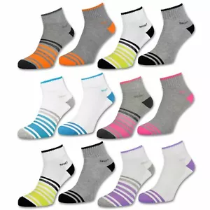 6 | 12 Paar Sneaker Socken Damen Sportsocken Frotteesohle Baumwolle - Bild 1 von 1