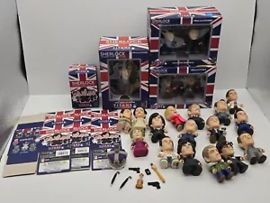 Lote de figuras de vinilo Sherlock Holmes Baker Street Titans - Imagen 1 de 18