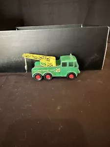 Lesney Matchbox King Size Foden Breakdown Tractor No. 12 - BP Green & Yellow M6 - Picture 1 of 5