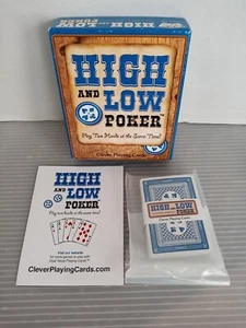 High and Low Poker Playing Cards - New - Picture 1 of 9