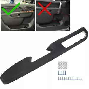 Left Driver Door Panel Handle Armrest Repair 80994 For 2010-14 Chevy GMC Sierra - Foto 1 di 11