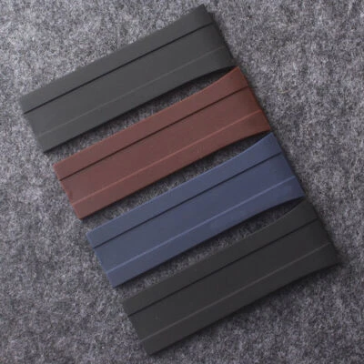 Correa de reloj de goma apta para Porsche Design P6780 26x20 mm correa de silicona de buceo