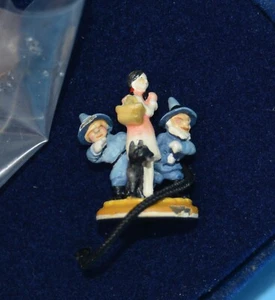 vtg Goebel WOZ Dorothy & The Munchkins Shelf Sitter Dollhouse Miniature 1:12 - Picture 1 of 2