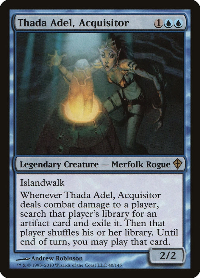 MTG Thada Adel, Acquisitor  - Worldwake #40 - Image 1 of 1