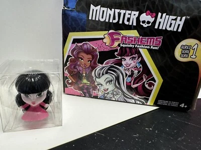 Monster High Fash’ems Mini Figuras Super Squishy Serie 1 - Estuche Topper Foto 1 de 3