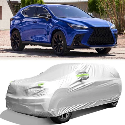 190“ Car Cover Waterproof Dust UV Resistant Outdoor For Lexus NX200t NX250 NX300 Foto 1 de 4