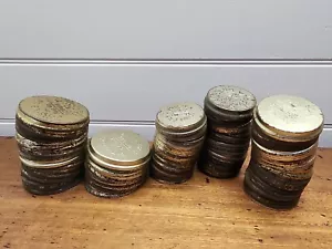 vintage Fowlers Vacola 3 & 4 Inch preserving, Bulk lot 100 Lids - Picture 1 of 3