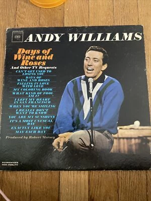 Album Vinyle D'Andy Williams Days Of Wine And Roses - Photo 1/2