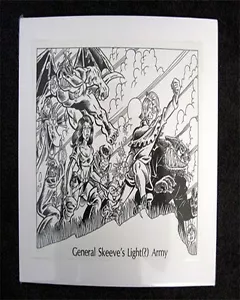 MYTH ADVENTURES STARBLAZE BOOK PRINT GENERAL SKEEVE - Picture 1 of 1