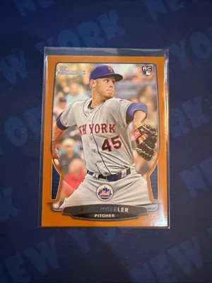 Zack Wheeler - 2013 Bowman Draft Orange /250 Rookie - New York Mets / Phillies - Image 1 of 2