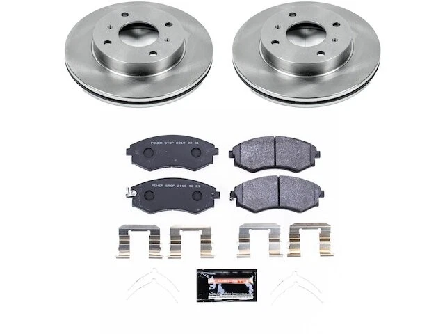 Kit de pastillas de freno delanteras y rotor para Nissan Sentra 2000-2006 2001 2002 2003 XT823DP Foto 1 de 1