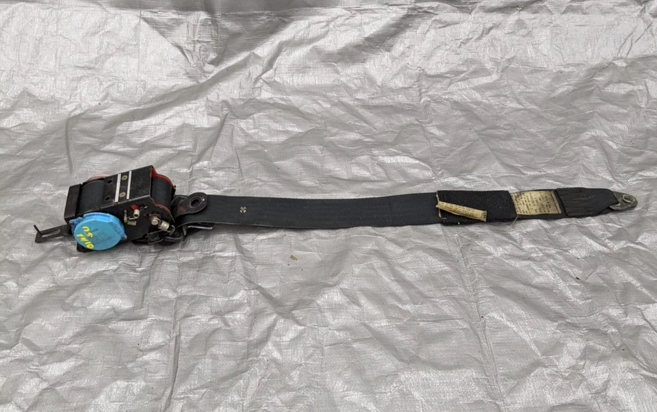 Juego de carrete de cinturón de seguridad izquierdo derecho Mazda Miata 1990-1993 OEM negro NA 90-93 91NASU Foto 1 de 4