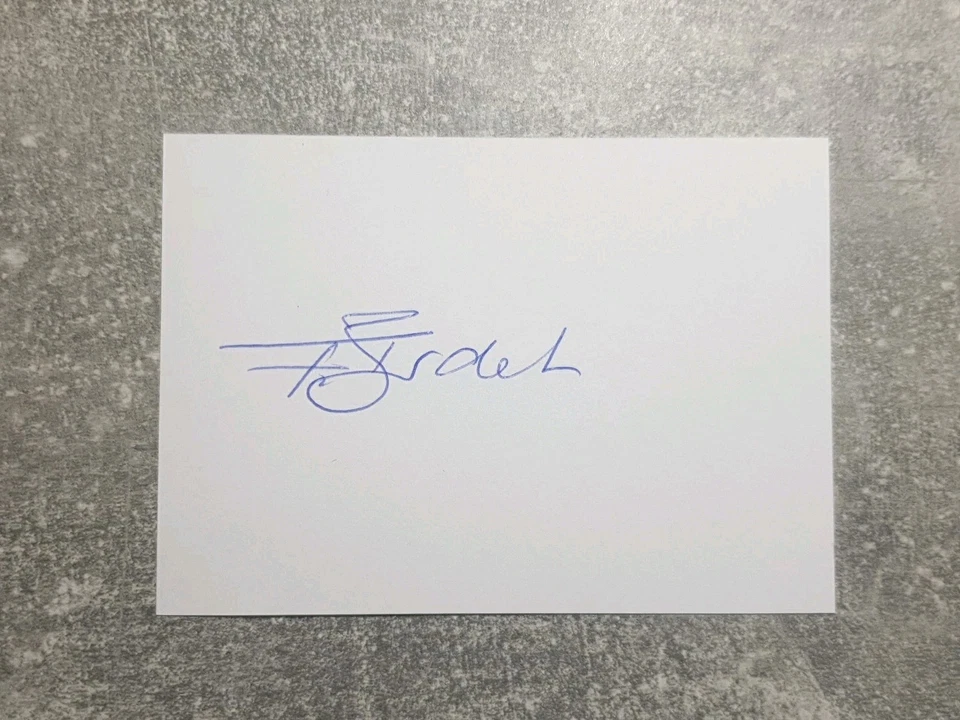 KK m.Orig.AG Francoise Burdet SUI Bob 3.WM 00 - 2er Rarität! - Bild 1 von 1