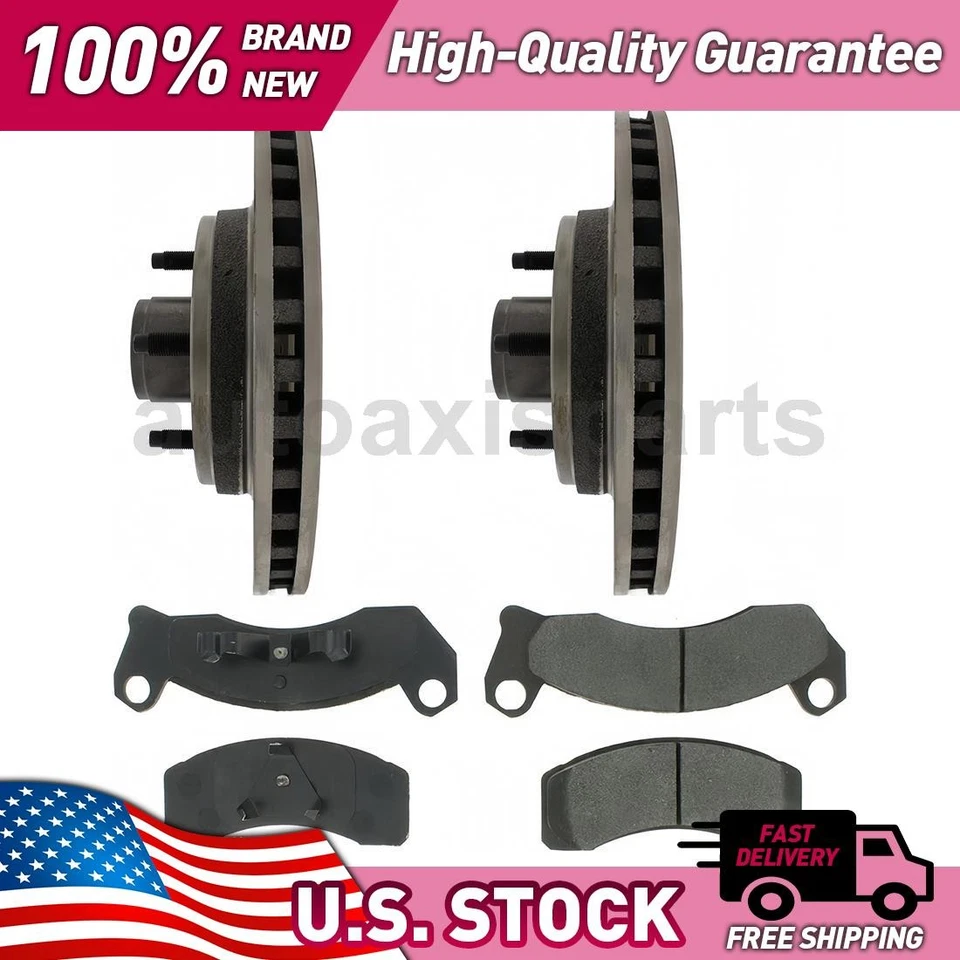 Kit de atualização de freio a disco peças centrais dianteiras para 1987-1988 Ford Thunderbird - Imagem 1 de 1