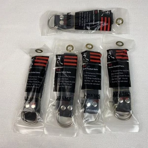 Adams USA Bucks Football Belt 1” X 60" Polypropylene Web Black NEW Lot Of 5 - Picture 1 of 4