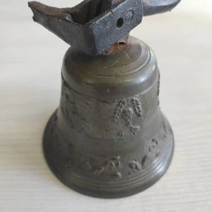 Antica Campana Bronzo 1700 Circa Vecchia Monastero Chiesa  - Foto 1 di 15