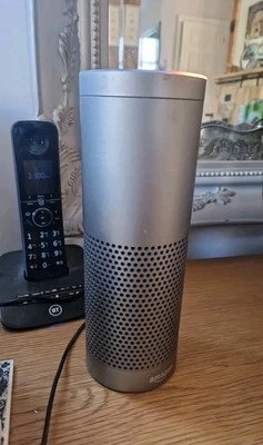 Amazon Echo Plus Bluetooth Smart Speaker Gen1 ZIGBEE ZE39KL - Image 1 of 4