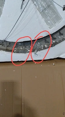 Modern LED Chandelier Crystal Pendant Lamp Round Ceiling Light Ring Adjustable - Image 1 of 4