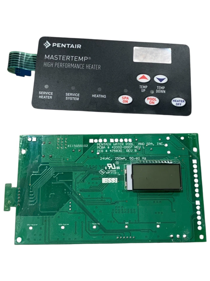 Pentair Sta-Rite 42002-0007 Rev L R14 Control Board 475830 Rev B  used #P177 - Image 1 of 4