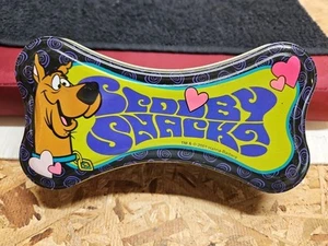 Scooby-Doo Scooby Snacks Bone Shaped 2001 Collector Tin - Picture 1 of 9