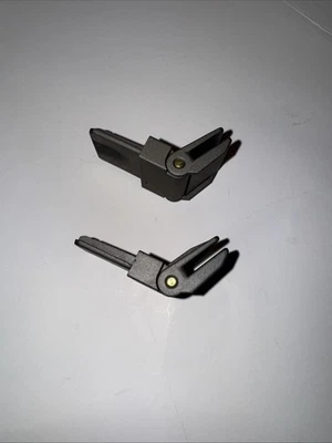 Set Pair HINGE HINGES DUST COVER LID ORIGINAL - DUAL CS530 CS 530 CS-530 - Image 1 of 4