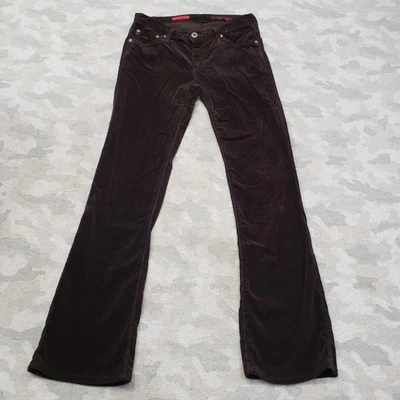 AG Adriano Goldschmied Pants Womens 27 Brown Corduroy Bootcut - Image 1 of 4