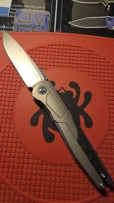 Rike Knives Rk806s Titanium Folding Knife - Image 1 of 4