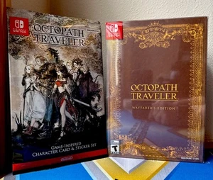 Octopath Traveler - Wayfarer's Edition (Nintendo Switch) BRAND NEW!! + Bonus!!!! - Picture 1 of 18