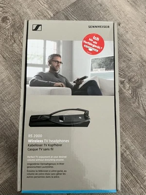 Sennheiser RS 2000 Wireless TV Headphones - Black (506822) - Image 1 of 3