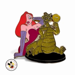 Disney Pin WDW Imagination Gala Pin Board Exclusive - Jessica Rabbit & Figment - Picture 1 of 2