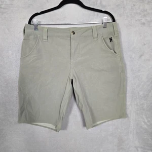 Chrome Industries shorts mens 34x11 olive stretch *FLAWS* - Picture 1 of 15