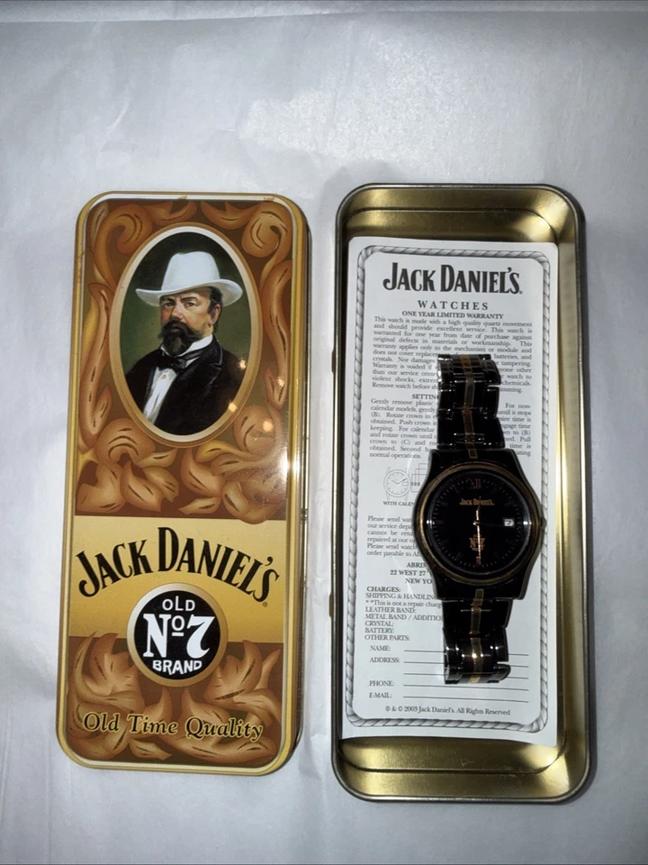 Jack Daniels Tennessee Whiskey Men's Watch UNTESTED - Image 1 of 2