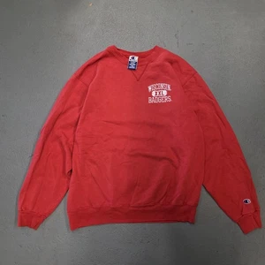 Vintage Wisconsin Badgers Sweatshirt Mens XL Champion Crewneck NCAA College 90s - Picture 1 of 7