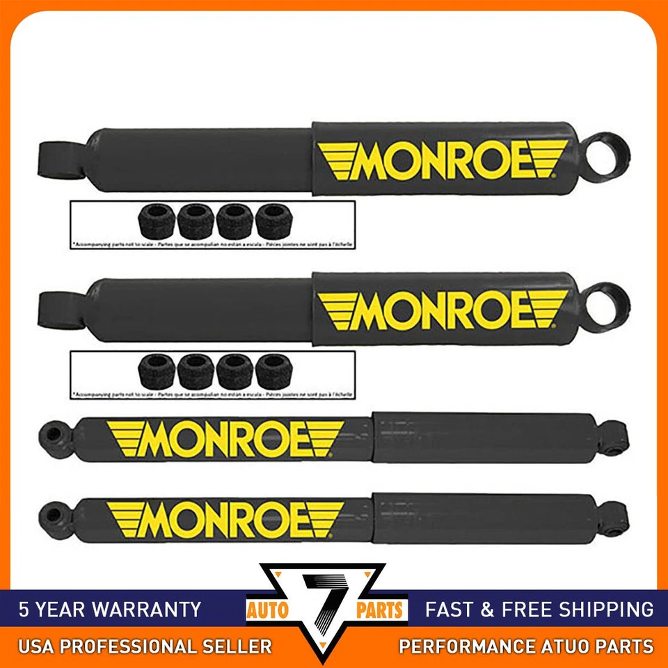 4 Amortiguadores y puntales delanteros traseros Monroe para Ford LT9513 1996-1997 Foto 1 de 3