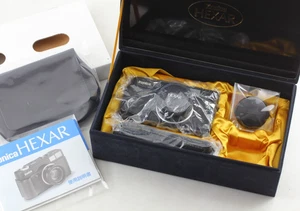 [ MINT++ in Box ]  Konica Hexar AF Black 35mm Rangefinder Film Camera From JAPAN - Picture 1 of 17