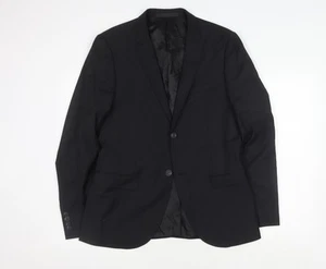 Chaqueta Blazer Topman Hombre Negra 40 - Imagen 1 de 12
