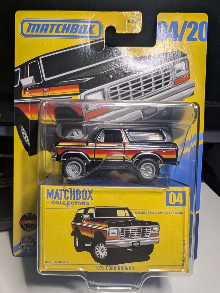 2025 MATCHBOX COLLECTORS 1978 FORD BRONCO 4/20