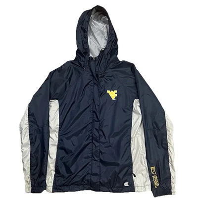 Colosseum Athletics West Virginia Mountaineers Windbreaker Jacket Mens Large - Image 1 of 4