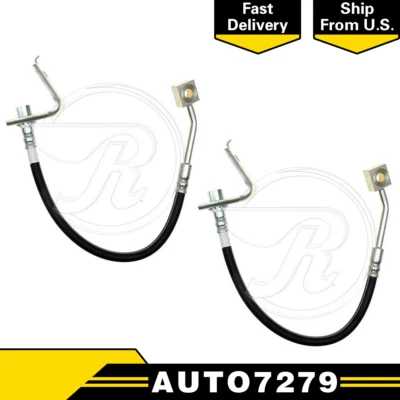 Frenos delanteros Raybestos 2 piezas freno manguera hidráulica línea de freno para Dodge Dakota Foto 1 de 2