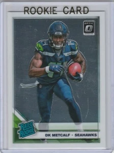 DK METCALF ROOKIE CARD Football Seattle Seahawks Donruss Optic Rated Rookie RC - Bild 1 von 2