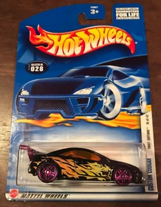 Hot Wheels Custom Cougar #028 HW ‘02 First Editions 16/42 Black VHTF! - Picture 1 of 1
